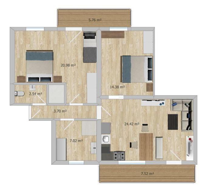 Apartment Guem Общайг Екстериор снимка